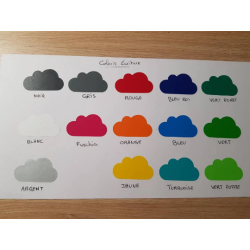 Porte manteau blanc étagère nuage