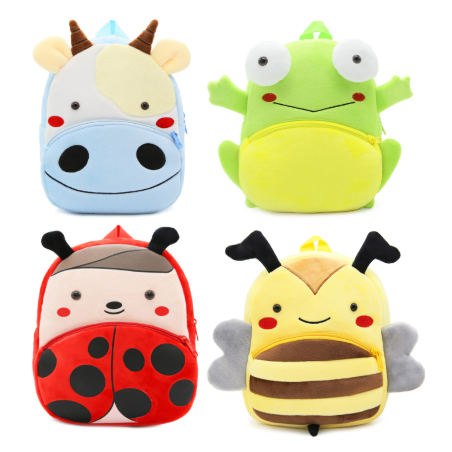 Sac à dos animaux peluche