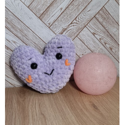 Coeur mauve