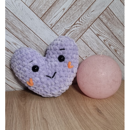 Coeur mauve