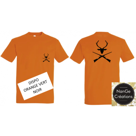 T-SHIRT CERF FUSILS