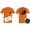 T-SHIRT CHASSEUR ET CHIEN