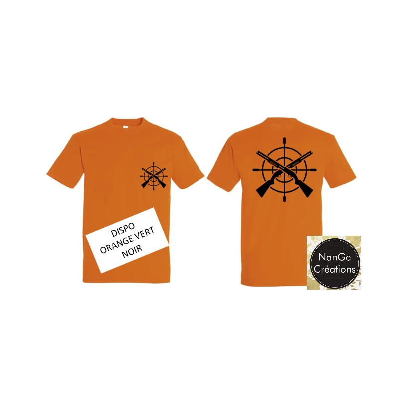 T-SHIRT CIBLE FUSILS