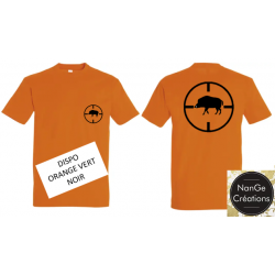 T-SHIRT CIBLE SANGLIER