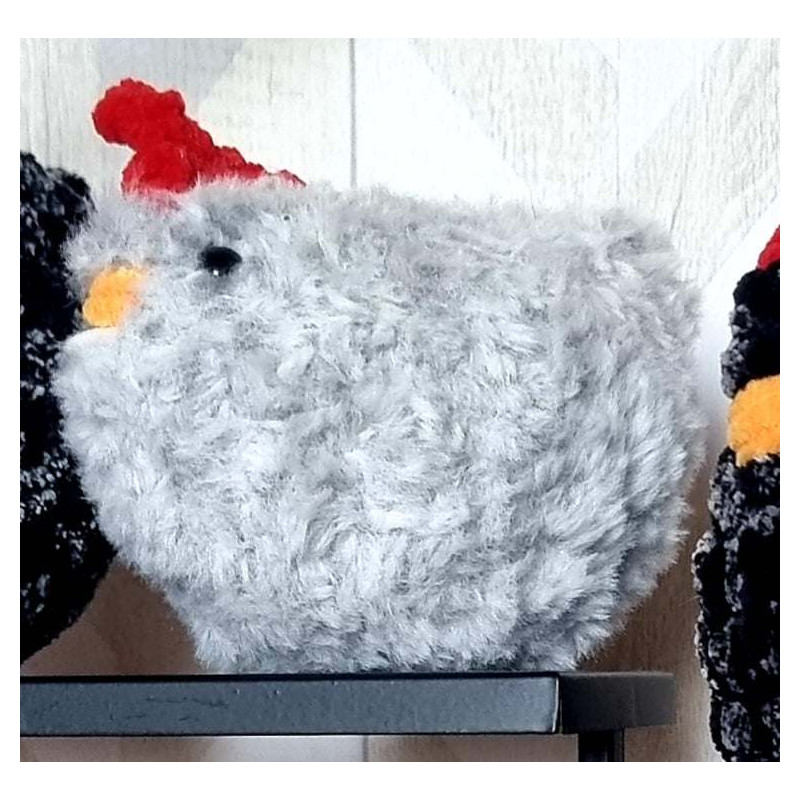 Coquette la poulette grise